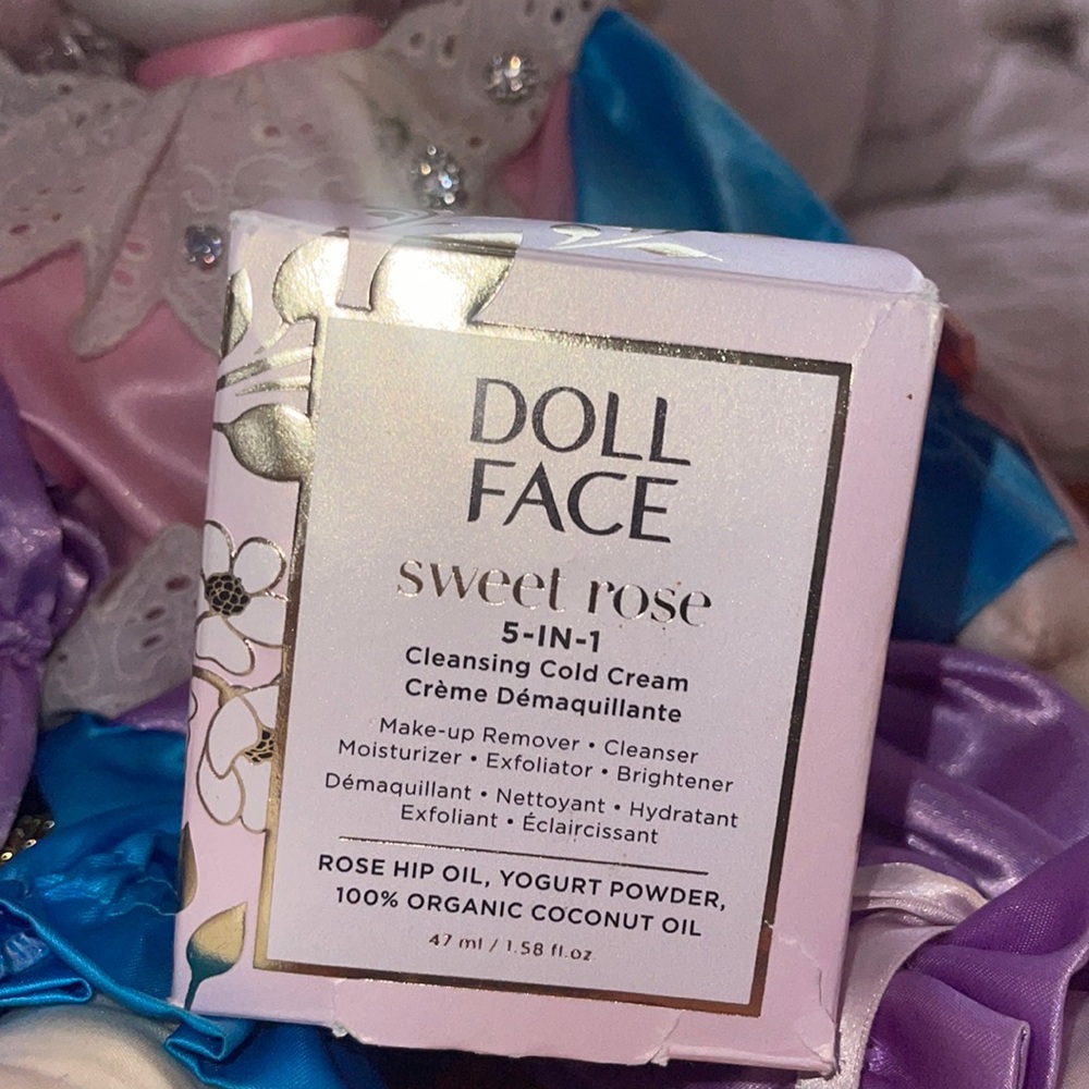 Dollface makeup 5in1 cleaning cold cream❄️